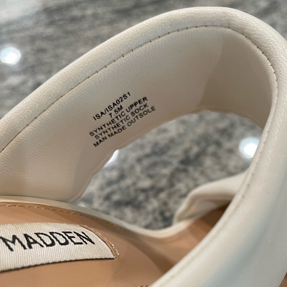 Steve Madden white heels - Picture 5 of 5